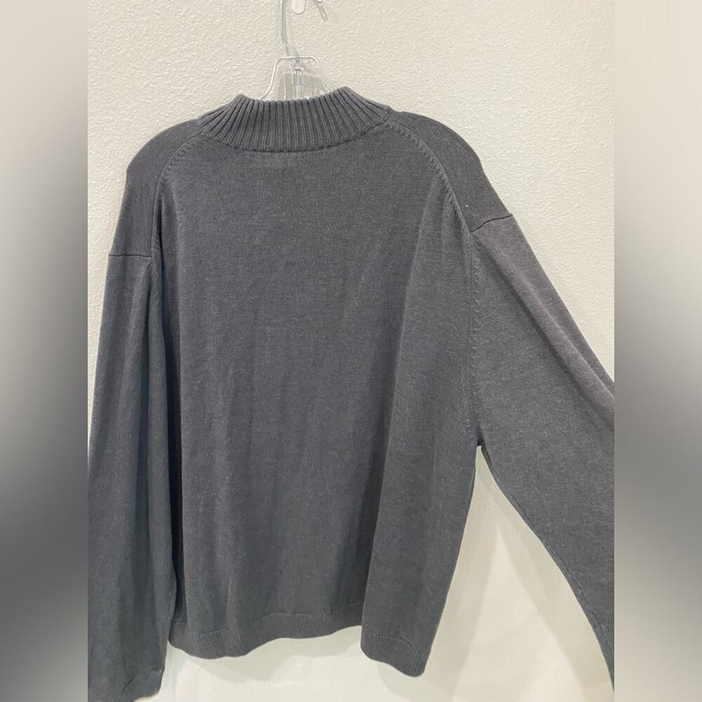 Men’s sweater, gray pull‎ over extra large - Picture 6 of 6